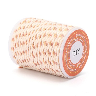4-Ply Polycotton Cord with Metallic Thread OCOR-Z003-D26-1