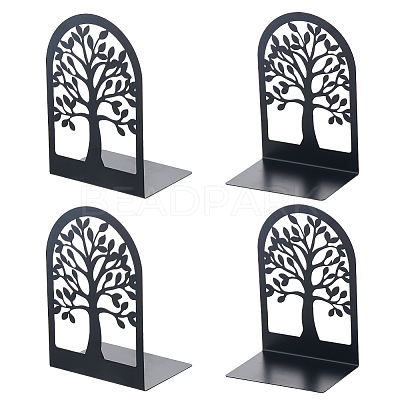 Iron Bookend Display Stands AJEW-WH0455-74-1