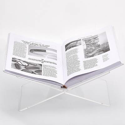 Acrylic Bookends OFST-WH0002-42-1