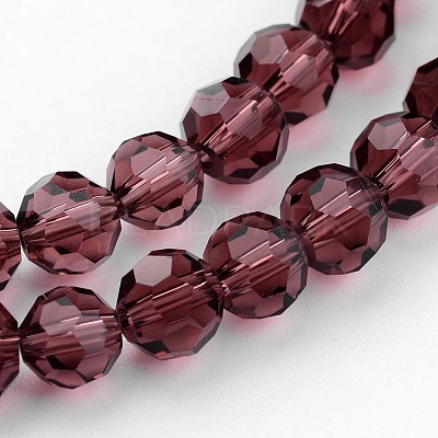 Transparent Glass Bead Strands X-GLAA-G013-8mm-59-1
