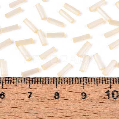 Glass Bugle Beads SEED-N007-28N-1