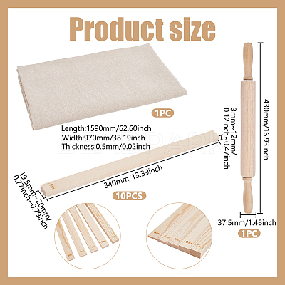 Ceramic & Clay Tool Kits TOOL-UN0001-63-1
