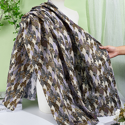 Japanese Style Cotton Fabric DIY-WH0504-889D-1