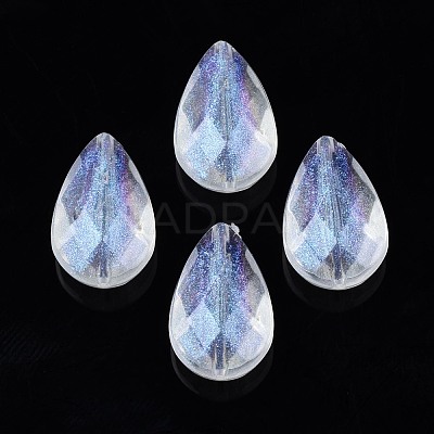 Transparent Acrylic Beads OACR-N008-102-1