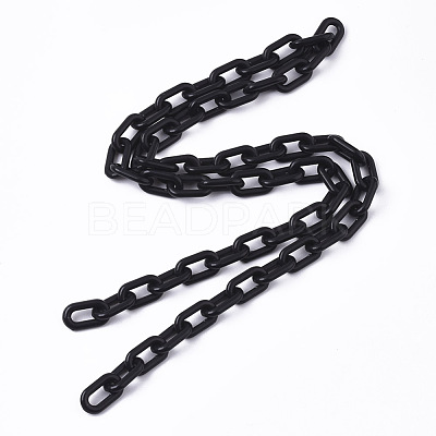 Opaque Acrylic Cable Chains SACR-N010-002-1