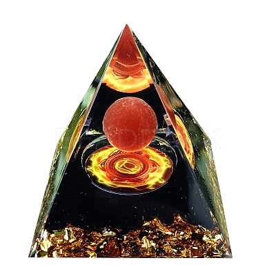 Orgonite Pyramid Resin Energy Generators PW-WGF3C3E-01-1