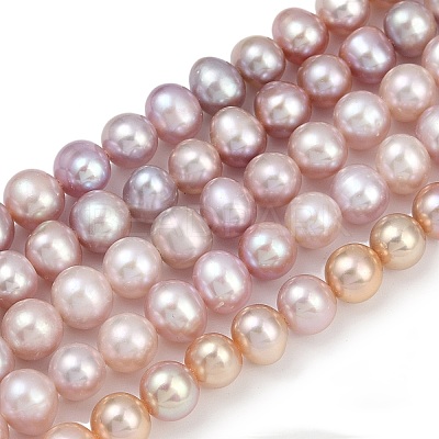 Natural Cultured Freshwater Pearl Beads Strands PEAR-I007-07X-05C-1