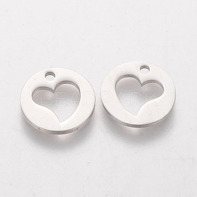 Non-Tarnish 201 Stainless Steel Charms STAS-Q201-T090-1