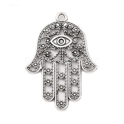Tibetan Style Alloy Pendants LS-TIBEP-ZN60334-AS-FF-1
