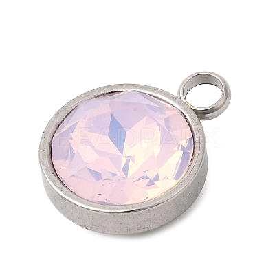 Birthstone Theme October 304 Stainless Steel Pendants STAS-G082-17P-10-1