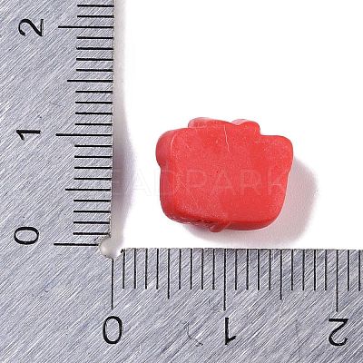 Opaque Christmas Theme Resin Cabochons RESI-H162-06D-1