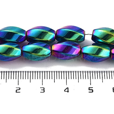 Synthetic Magnetic Hematite Beads Strands G-P545-G01-01B-1