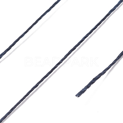 Round Waxed Polyester Thread String YC-D004-02A-055-1