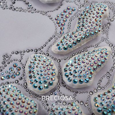 Preciosa® MAXIMA Crystal No Hotfix Flatback Stones Y-PRC-NSS12-40080-200-1