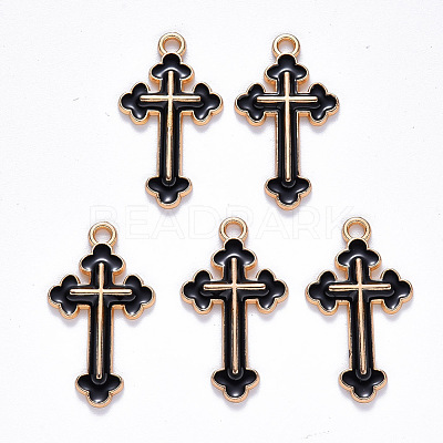 Alloy Enamel Pendants X-ENAM-S121-059A-1