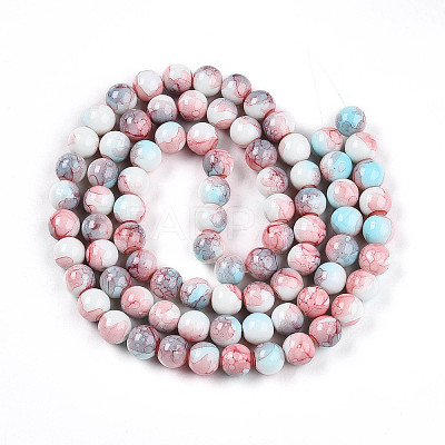 Baking Paint Glass Beads X1-DGLA-N003-10mm-C03-1