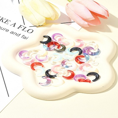 20Pcs Gradient Color Handmade Lampwork Beads LAMP-FS0001-18E-1