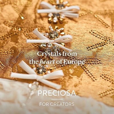 Preciosa® MAXIMA Crystal Round Stones X-PRC-RASS39-70010-1