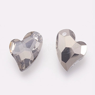 K9 Glass Rhinestone Pendants GLAA-F083-01A-1