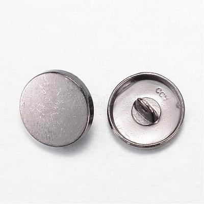 Alloy Shank Buttons BUTT-D054-11.5mm-05B-1