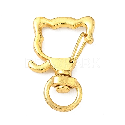 Alloy Swivel Clasps FIND-C084-02C-G-1