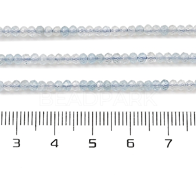 Natural Aquamarine Beads Strands G-ONLY-T-B04-01-1