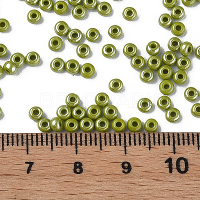 8/0 Czech Opaque Glass Seed Beads SEED-N004-003A-07-1