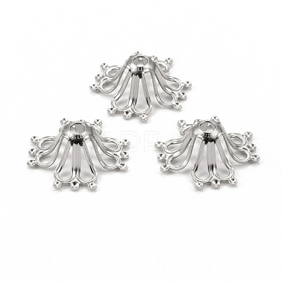 Non-Tarnish 304 Stainless Steel Bead Caps STAS-I167-02P-1