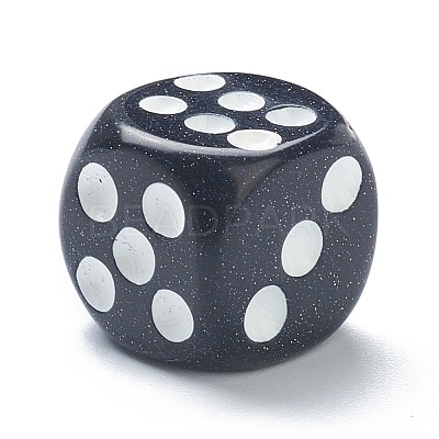 Synthetic Blue Goldstone Cabochons G-M378-02J-1