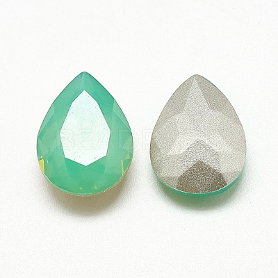 DIY Pointed Back K9 Glass Rhinestone Cabochons RGLA-T052-13x18-103-1