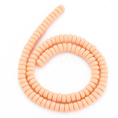 Handmade Polymer Clay Beads Strands CLAY-N008-32-1