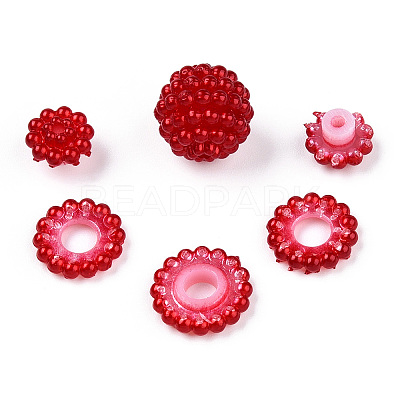 Imitation Pearl Acrylic Beads OACR-ZX005-12mm-06-1