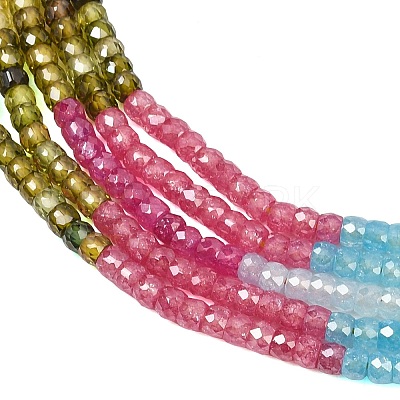 Cubic Zirconia Beads Strands ZIRC-P125-2x3mm-15-1