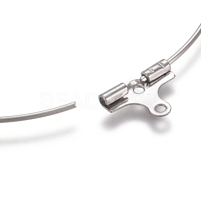 Tarnish Resistant 304 Stainless Steel Wire Pendants STAS-M274-020E-1