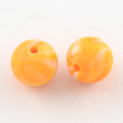 Opaque Acrylic Beads LS-SACR-R853-8mm-203-1