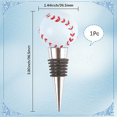 Zinc Alloy Wine Stoppers FIND-WH20040-05B-1