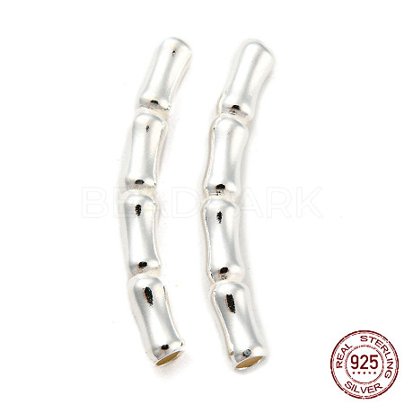 925 Sterling Silver Tube Beads STER-Z004-04E-1