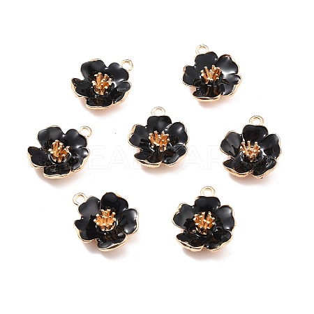 Alloy Enamel Pendants X-ENAM-E361-01KCG-02-1