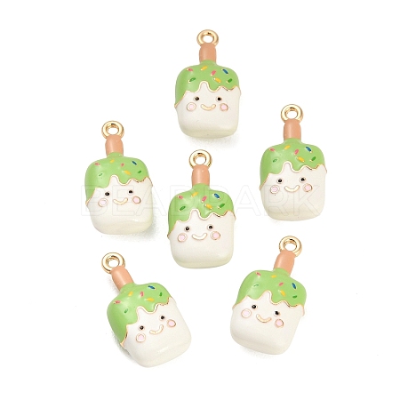 Alloy Enamel Pendants AL-CBAC5EF-07G-04-1