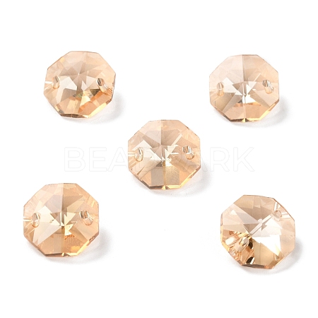Electroplate Glass Links Connectors LS-EGLA-I014-01J-1