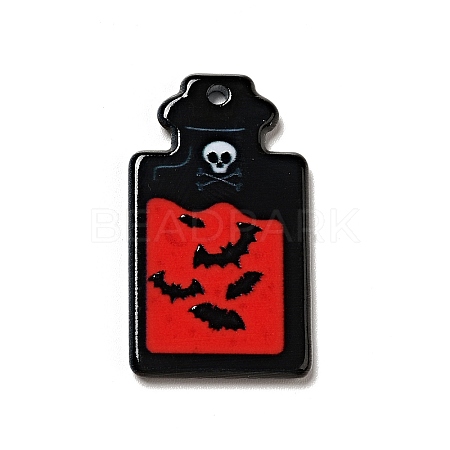 Halloween Printed Acrylic Pendants MACR-G060-02D-1