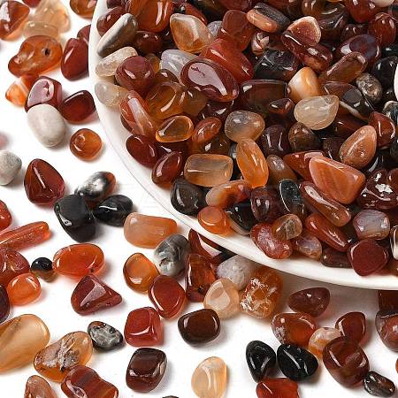 Dyed & Heated Natural Agate Beads G-J402-04B-02-1