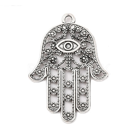 Tibetan Style Alloy Pendants LS-TIBEP-ZN60334-AS-FF-1