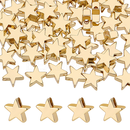 60Pcs Brass Beads KK-PH0012-49G-02-1