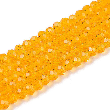 Glass Beads Strands EGLA-A044-T4mm-D05-1