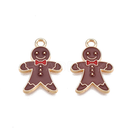 Alloy Enamel Pendants ENAM-T009-42C-1