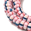 Polymer Clay Beads Strands CLAY-H006-02A-3