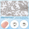 Unicraftale 200Pcs 202 Stainless Steel Spacer Beads STAS-UN0056-40-4