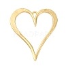 Rack Plating Alloy Big Pendants X-FIND-U011-02G-1