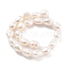Natural Cultured Freshwater Pearl Beads Strands PEAR-P062-28I-3